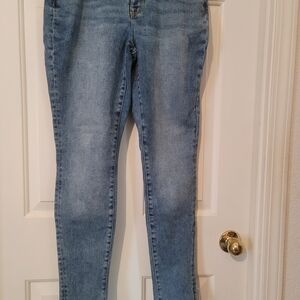 Maurices Light Blue Skinny Jeans